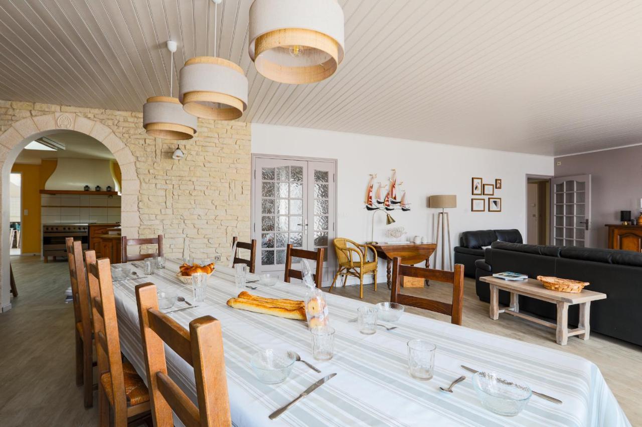 Charmante Maison Pour 10 Personnes Le Bois-Plage-en-Ré Esterno foto