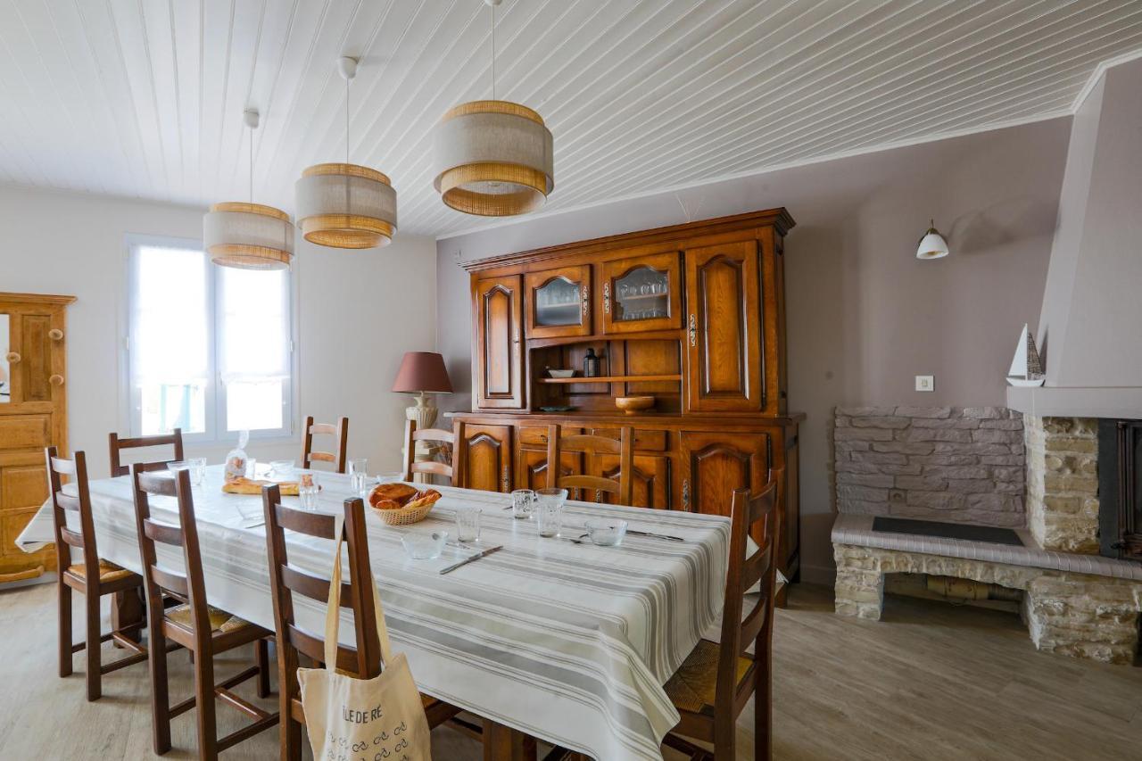 Charmante Maison Pour 10 Personnes Le Bois-Plage-en-Ré Esterno foto