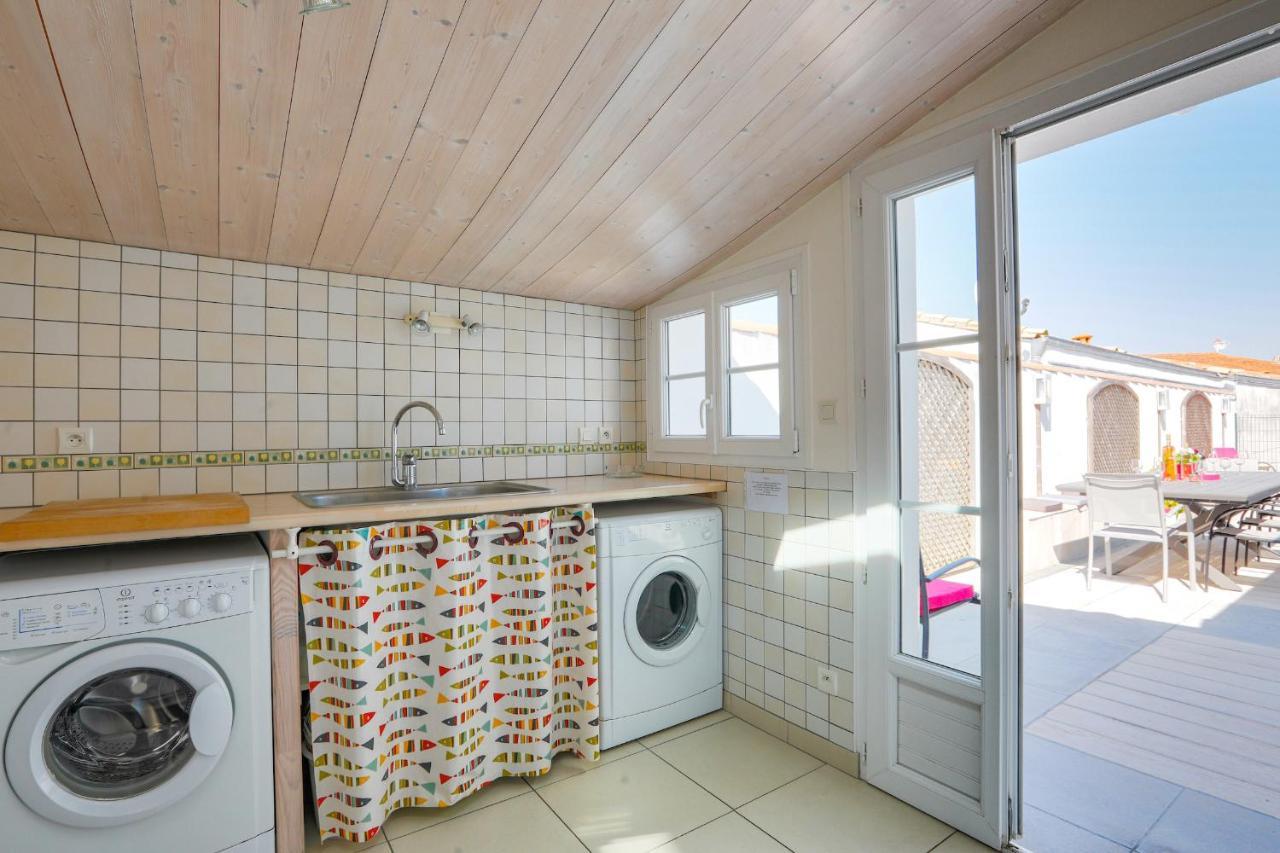 Charmante Maison Pour 10 Personnes Le Bois-Plage-en-Ré Esterno foto